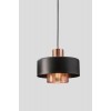 Porta Noa Siyah-Rose Gold Tekli Sarkıt Salon Genç Odası Mutfak Avize