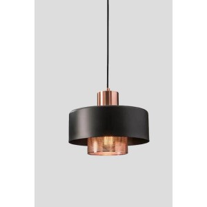 Porta Noa Siyah-Rose Gold Tekli Sarkıt Salon Genç Odası Mutfak Avize