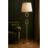Aurion Eskitme Mat Gold Loop Metal Gövdeli Modern Lambader