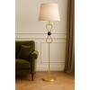 Aurion Eskitme Mat Gold Loop Metal Gövdeli Modern Lambader