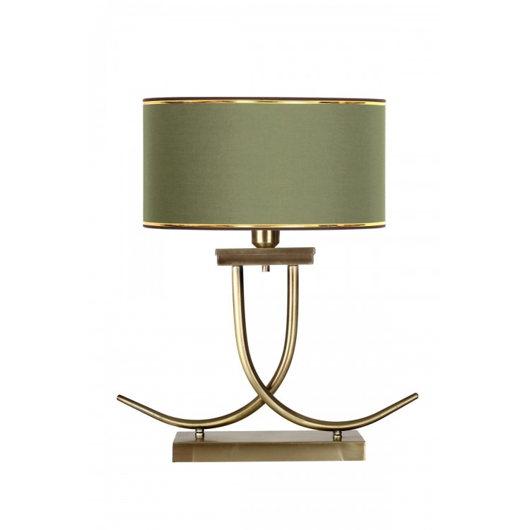 Koch Eskitme Mat Gold Kaplama Metal Abajur - Gold Haki