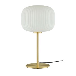 LMD-FR03 Reprise Gold Kaplama Metal Abajur, Masa Lambası