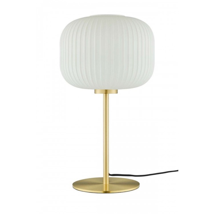 LMD-FR03 Reprise Gold Kaplama Metal Abajur, Masa Lambası