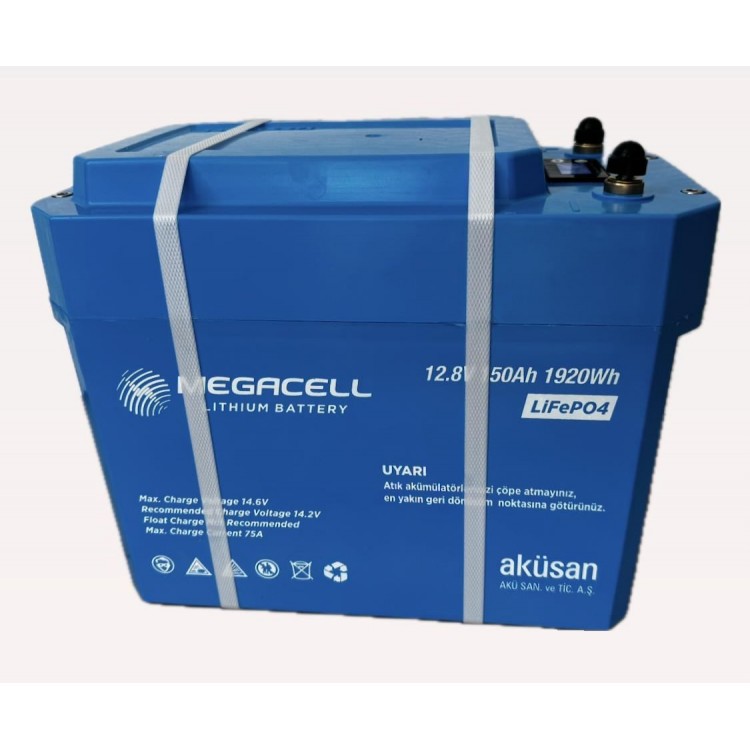 MEGACELL 12 V 150 AH LİTYUM AKÜ